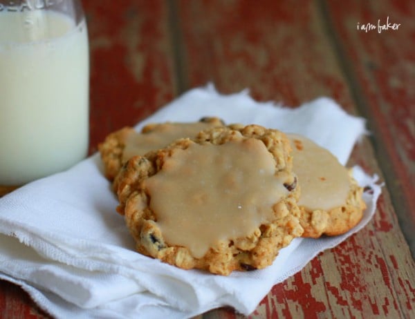 Maple-oatmeal-glaze-cookies