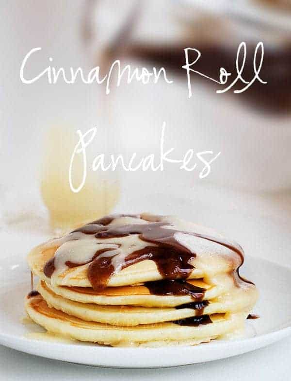 Cinnamon Roll Pancakes 肉桂煎饼