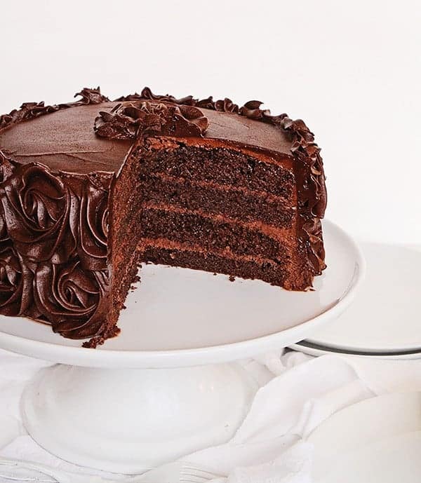 自制巧克力蛋糕食谱与蛋糕架上的碎片失踪