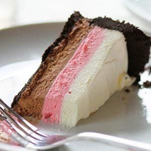 那不勒斯的芝士蛋糕!香草草莓巧克力免烤芝士蛋糕!