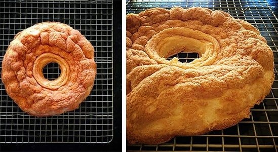 蛋糕失败!如何不做天使食物蛋糕!