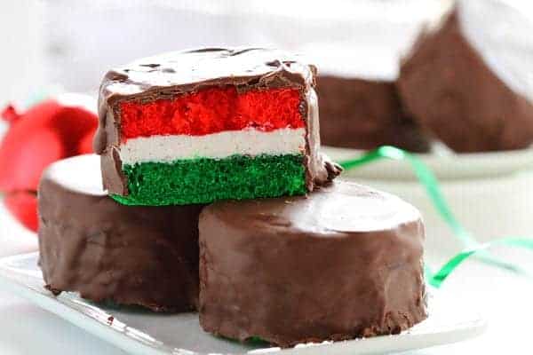 精美的圣诞蛋糕!(自制叮咚)视频教程!