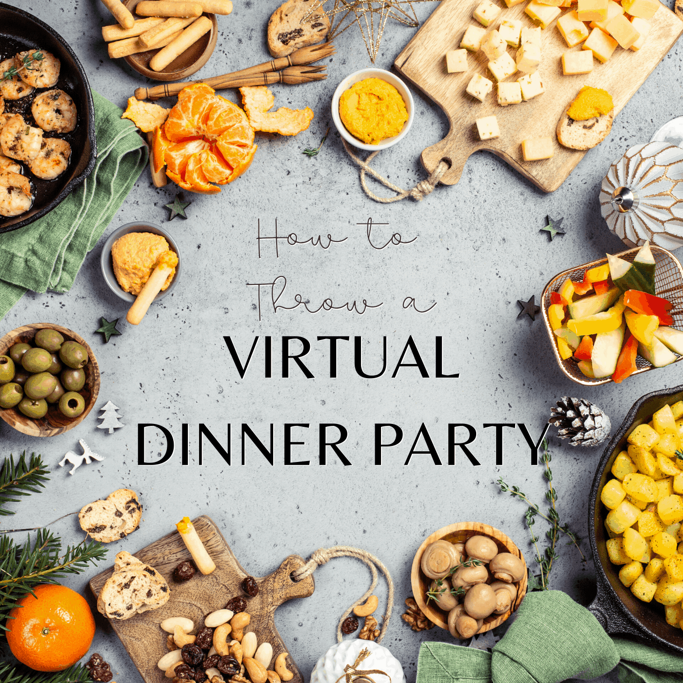 Easy tips and tricks on how you can organize a perfect virtual dinner party! Dinner Party, Virtual Dinner Party, How to Throw a Virtual Dinner Party, Tips for Zoom Party, Tips for Facetime Dinner Party, Cooking with Friends Online, Virtual Party Menu, Virtual Dinner Party Planning, Virtual Party Planning, i am baker, iambaker 如何举办虚拟晚宴