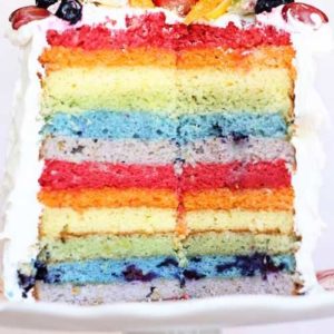 双重彩虹蛋糕