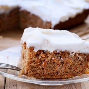 自制的胡萝卜蛋糕