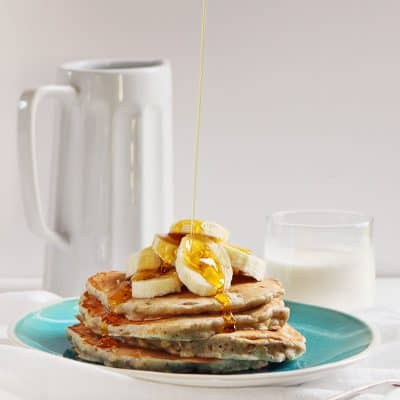 香蕉燕麦早餐#煎饼# #香蕉