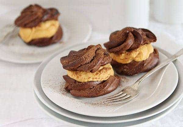 巧克力奶油泡芙南瓜奶油