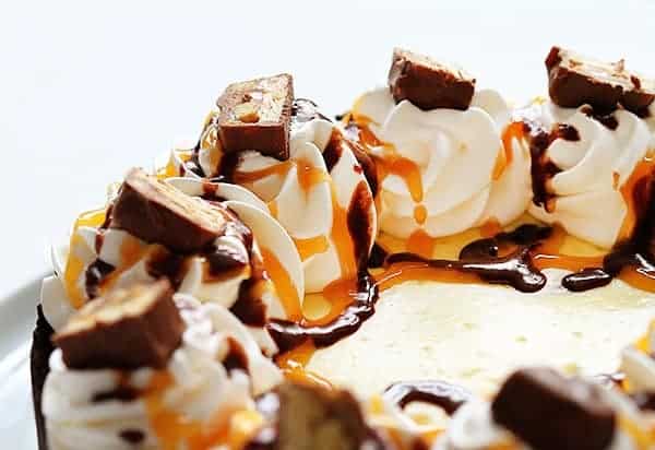 士力架芝士蛋糕派