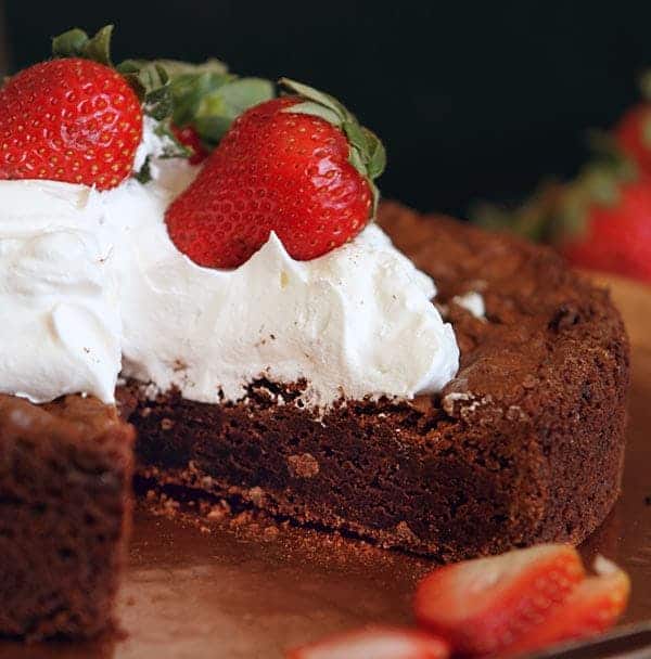 颓废的自制巧克力蛋糕