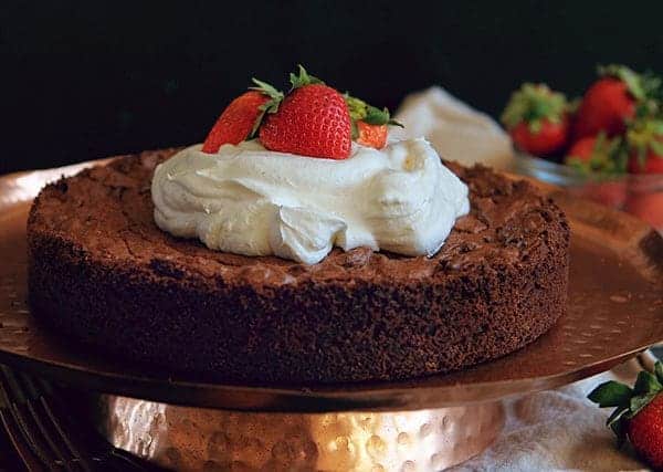 颓废的自制巧克力蛋糕