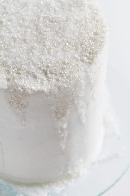 迪斯尼的“冻结”启发层蛋糕!# # elsaandanna # elsacake # annacake # layercake冻结