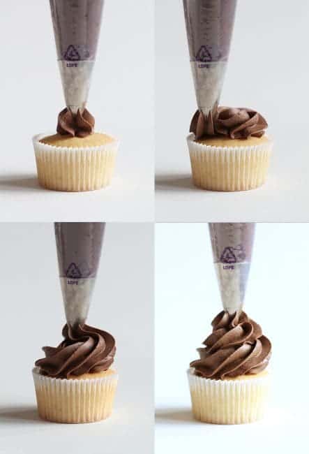 纸杯蛋糕的完美滚边!