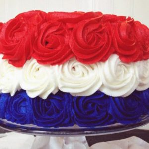 爱国的玫瑰蛋糕(最初的!)