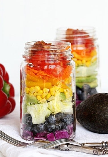 烤鸡彩虹科布沙拉!