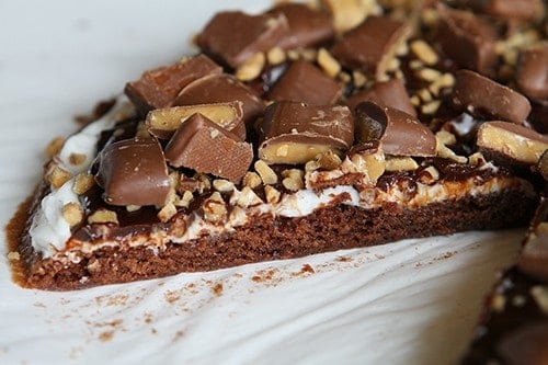 希斯巧克力蛋糕甜点披萨!