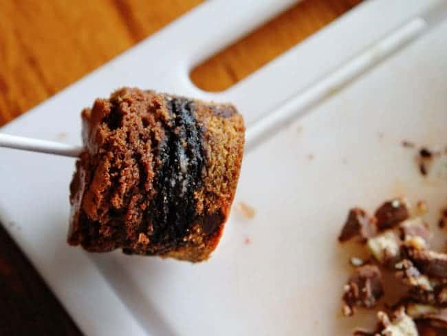 奥利奥巧克力饼干巧克力蛋糕咬一根棍子和士力架覆盖!