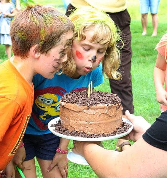 帕克和印加的生日聚会!