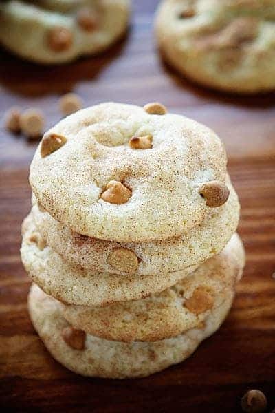 奶油糖果花生酱Snickerdoodle !