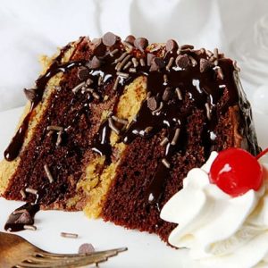 巧克力夹心蛋糕，巧克力脆饼，巧克力奶油!