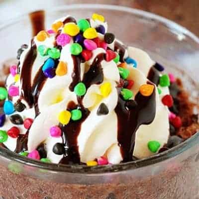 巧克力杯子蛋糕~在一分钟!