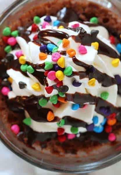 巧克力杯子蛋糕~在一分钟!