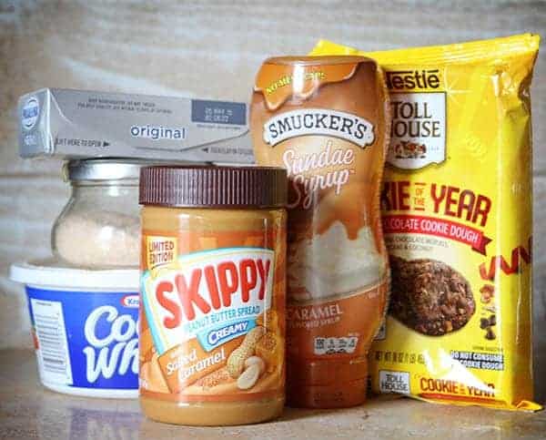 花生酱鼠标在巧克力饼干杯!