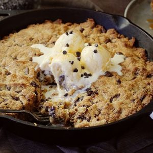 辣的巧克力锅饼干!