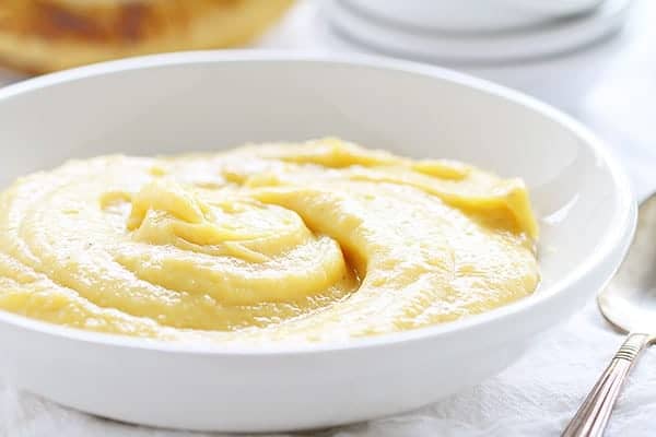 新鲜自制香蕉豆腐