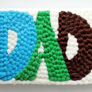 一个简单和有趣的父亲节蛋糕!