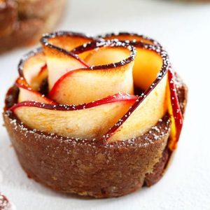 巧克力肉桂苹果玫瑰!