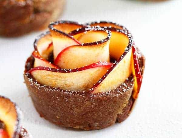 巧克力肉桂苹果玫瑰!