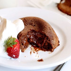 熔岩巧克力蛋糕