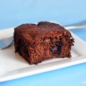 蓝莓巧克力蛋糕