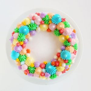 一个漂亮的蛋糕很容易做,但妈妈永远也不会知道你没有花几个小时!