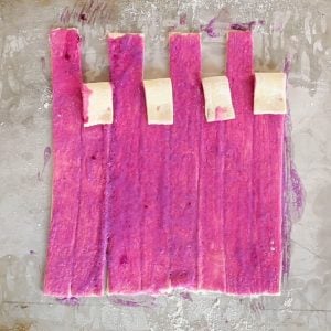 抓住简单的视频怎么做彩色糕点格子!