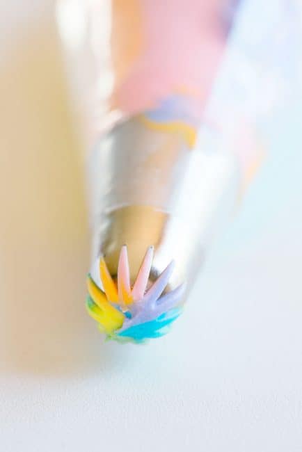 有趣的彩虹糖霜饼干!