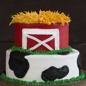 东和有趣的牛&谷仓蛋糕!{视频}