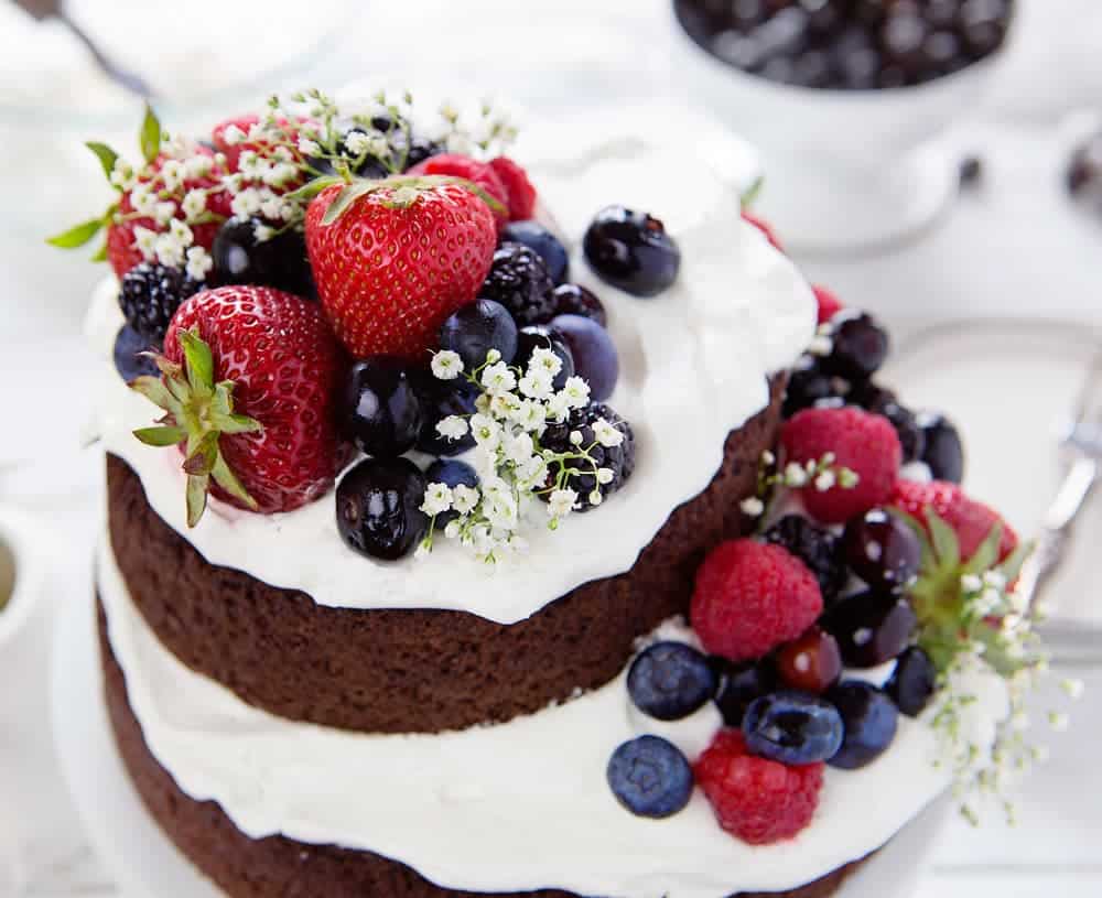 一碗巧克力蛋糕