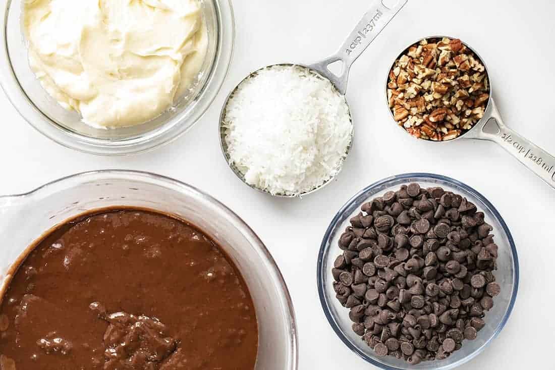 地震蛋糕的原料