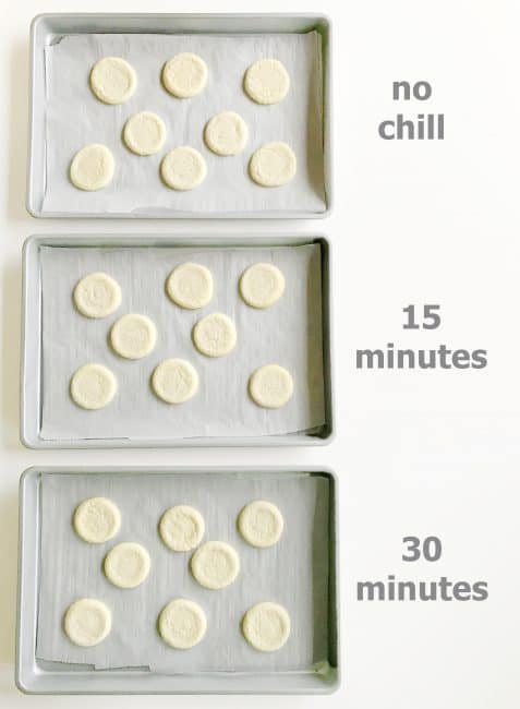Is chilling really important for meltaway cookies?