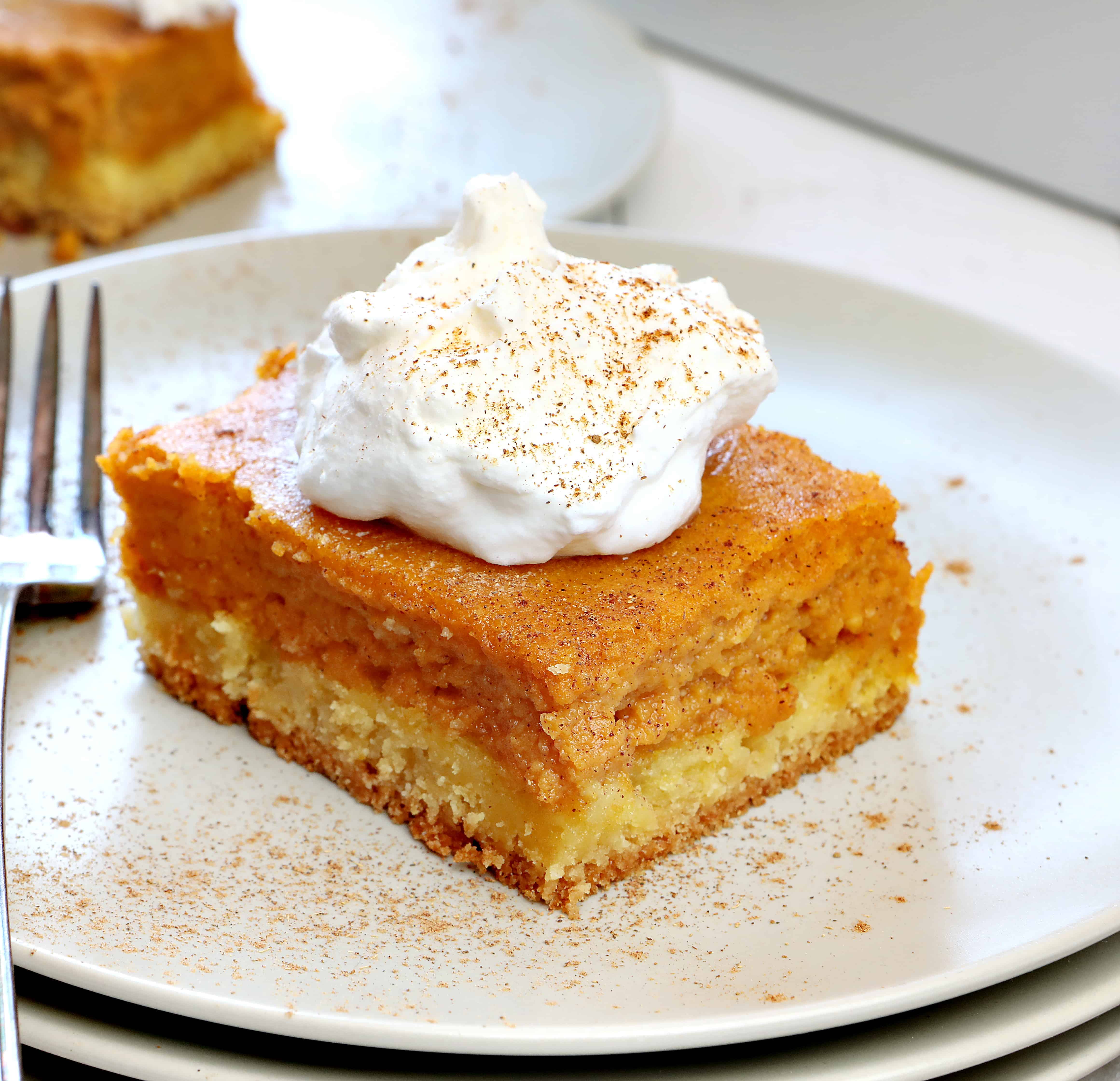 南瓜Ooey感伤的蛋糕