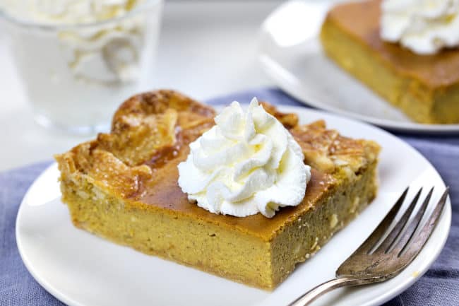 块南瓜芝士蛋糕