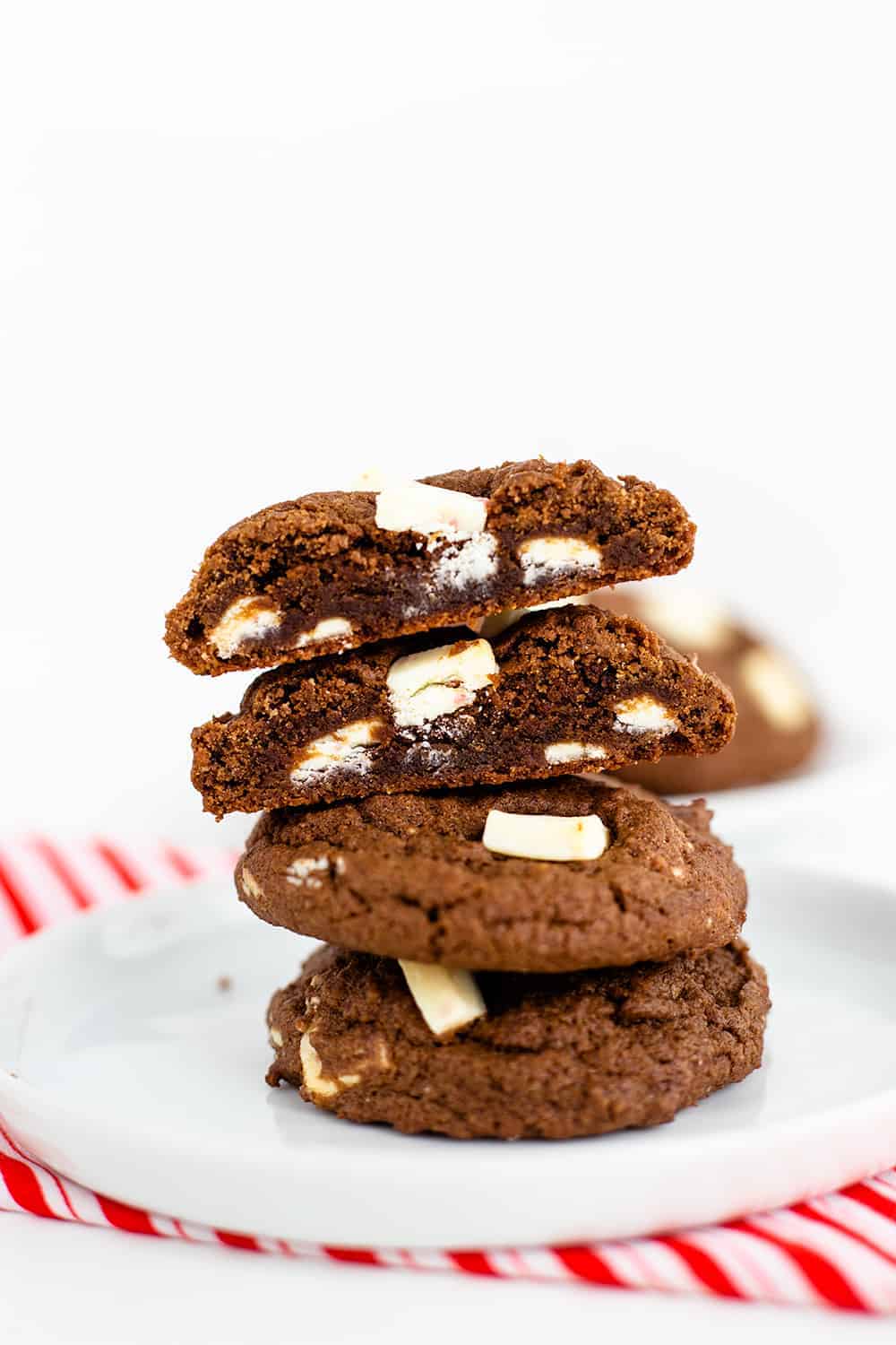 简单的巧克力薄荷饼干