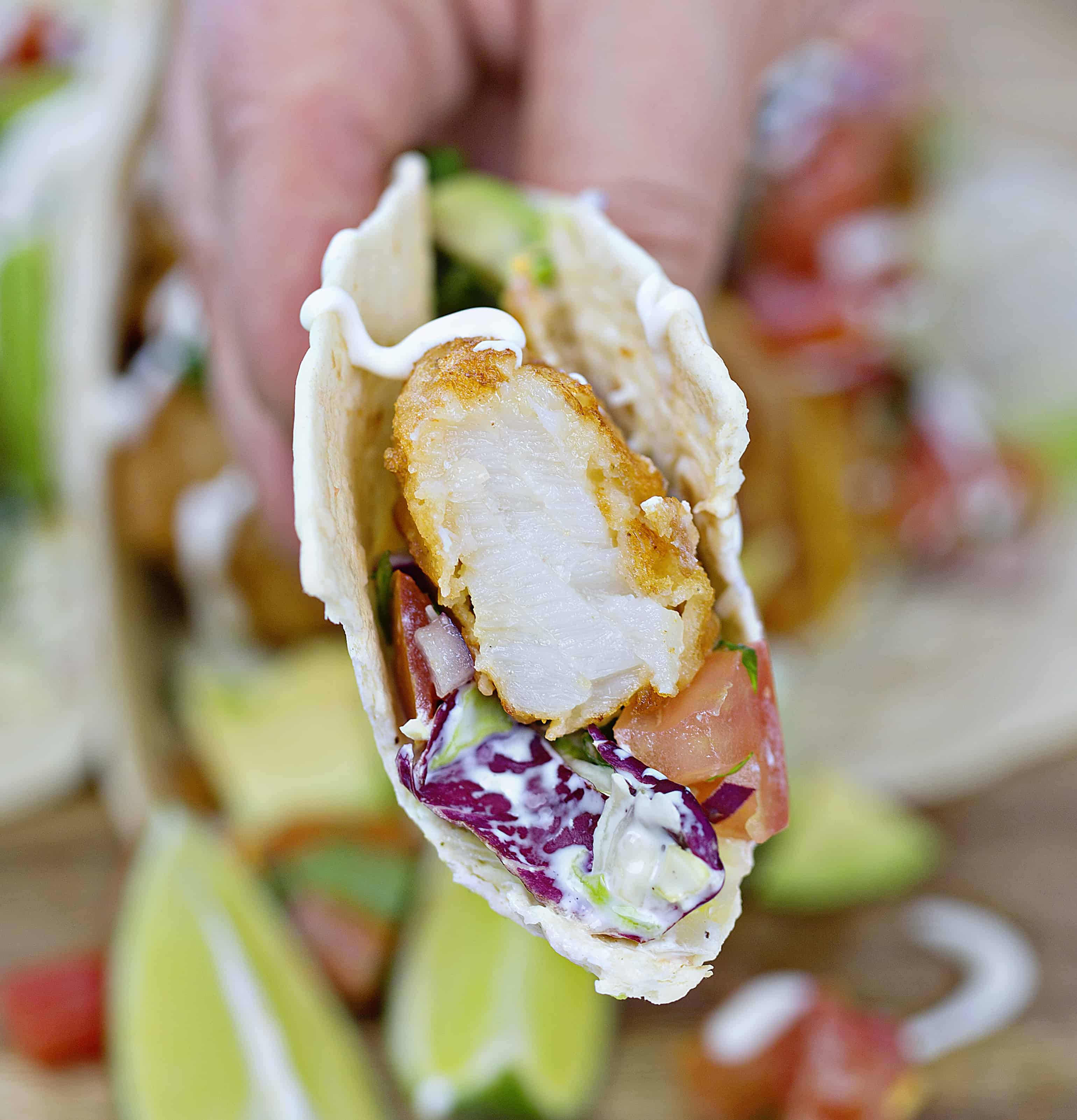 巴哈墨西哥鱼肉卷的味道