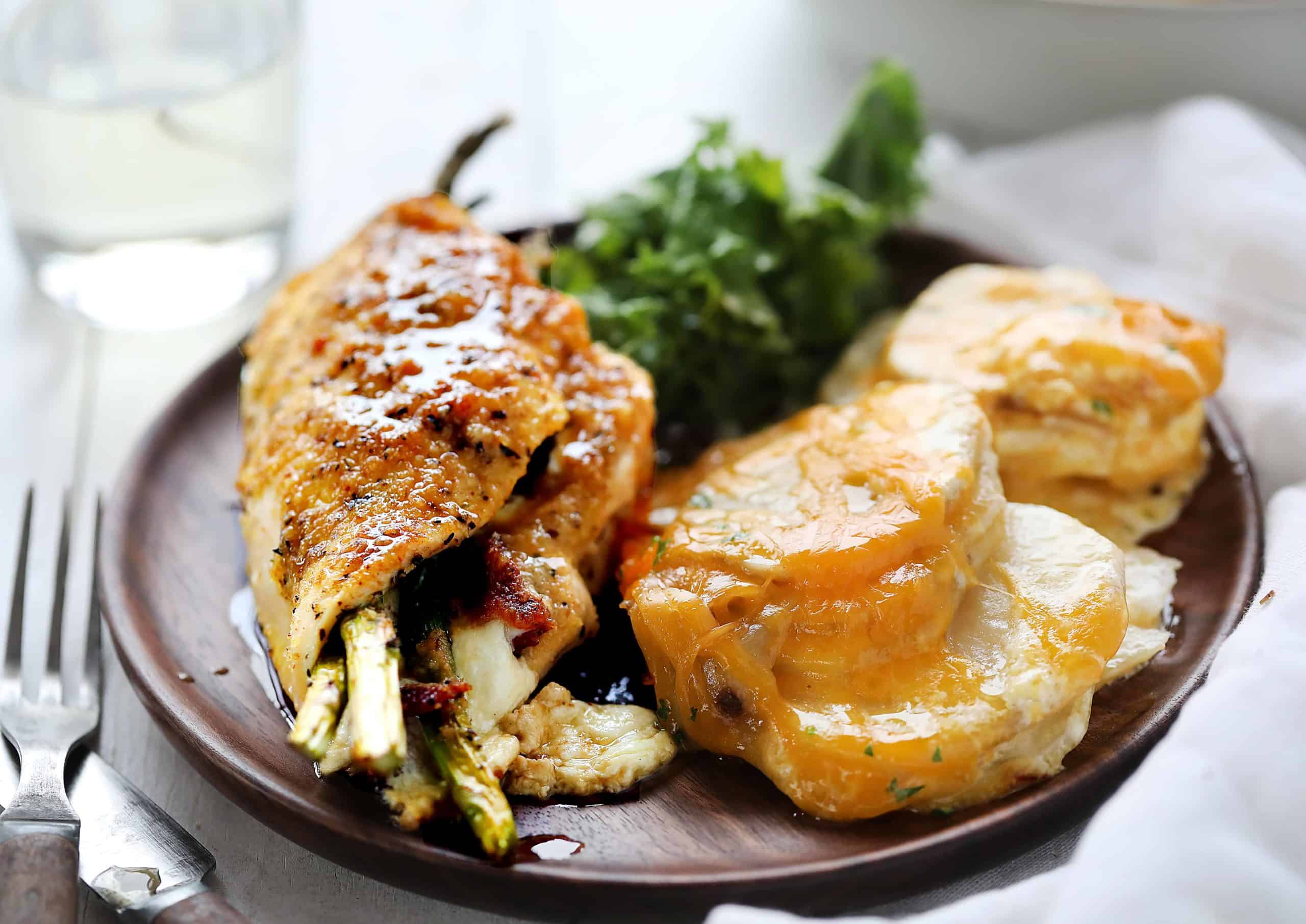 如何让芦笋塞鸡肉吗