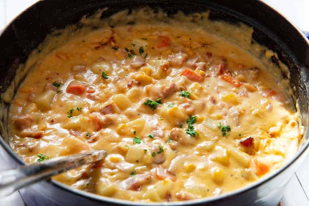 火腿和奶酪杂烩