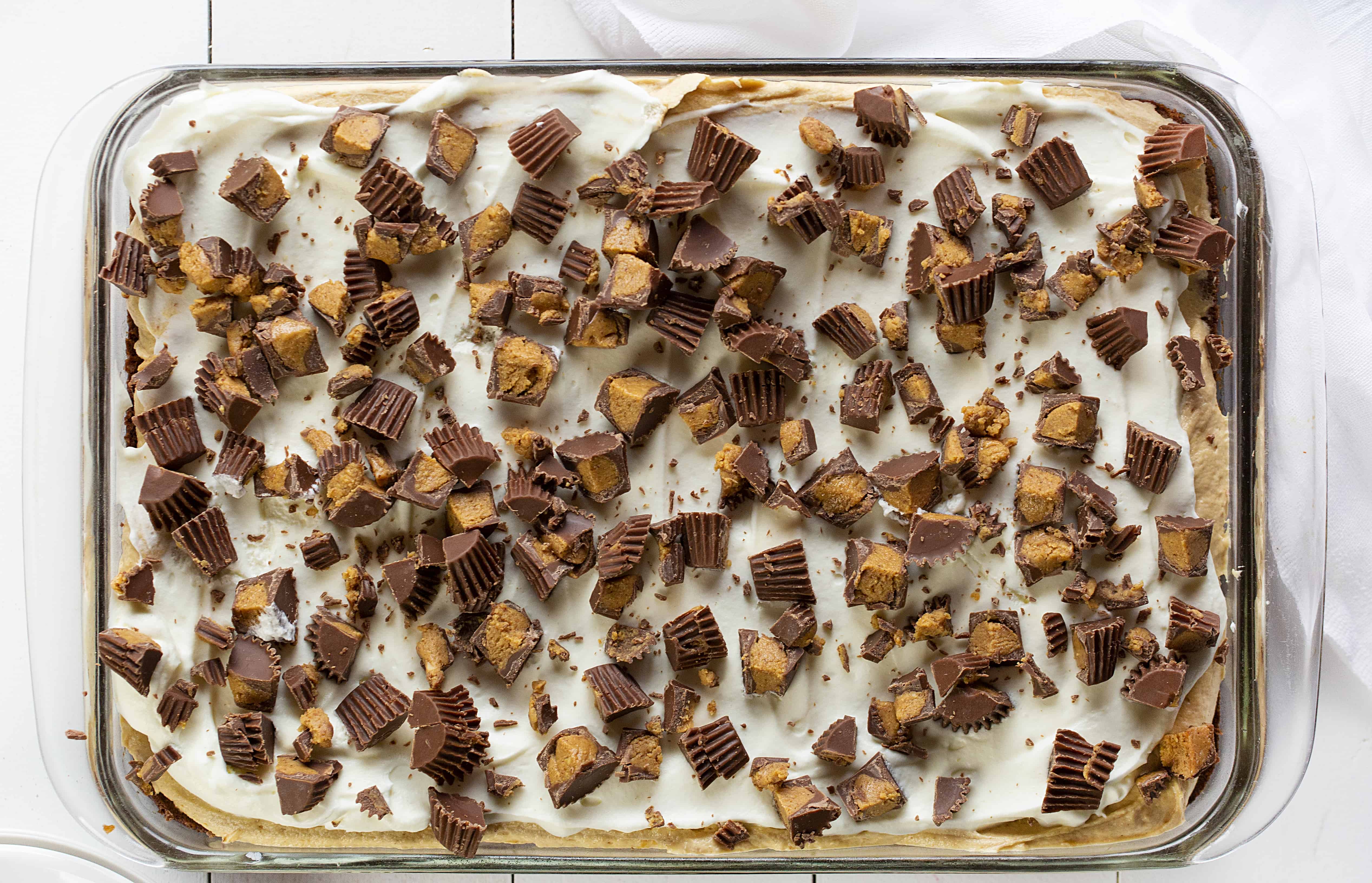 布朗尼花生酱甜点食谱gydF4y2Ba