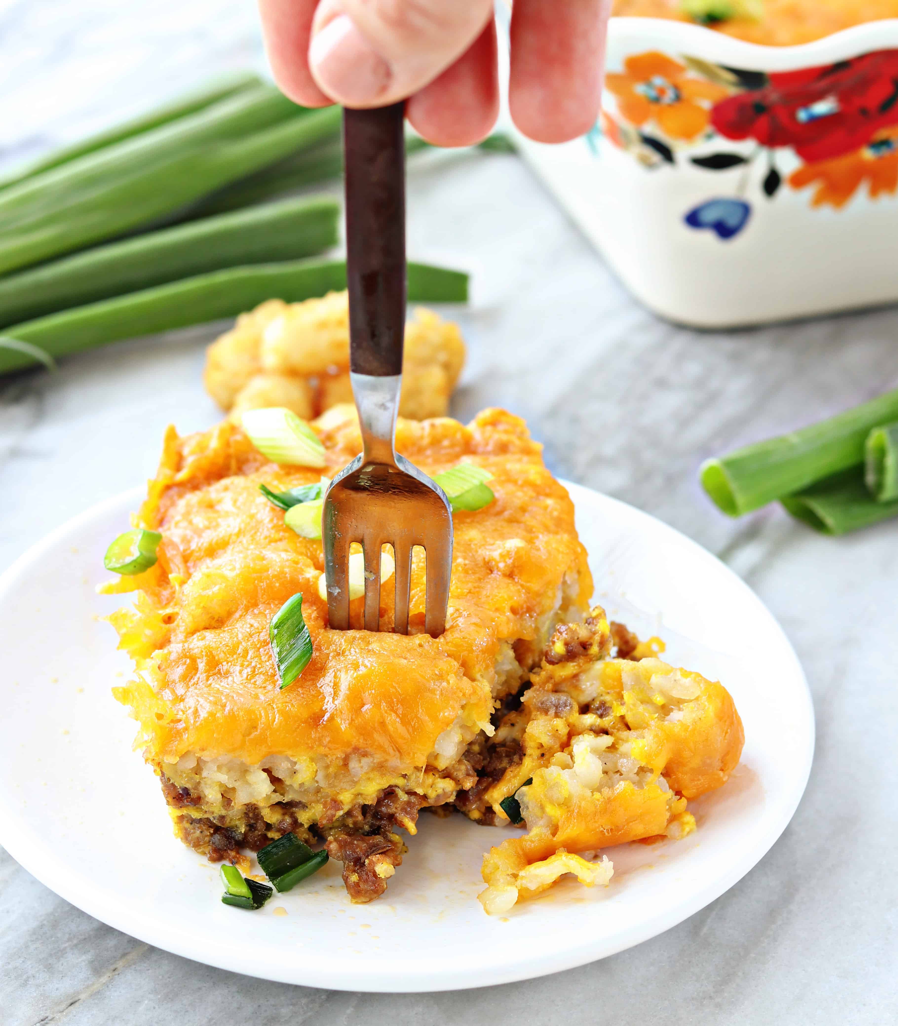 早餐炸土豆砂锅