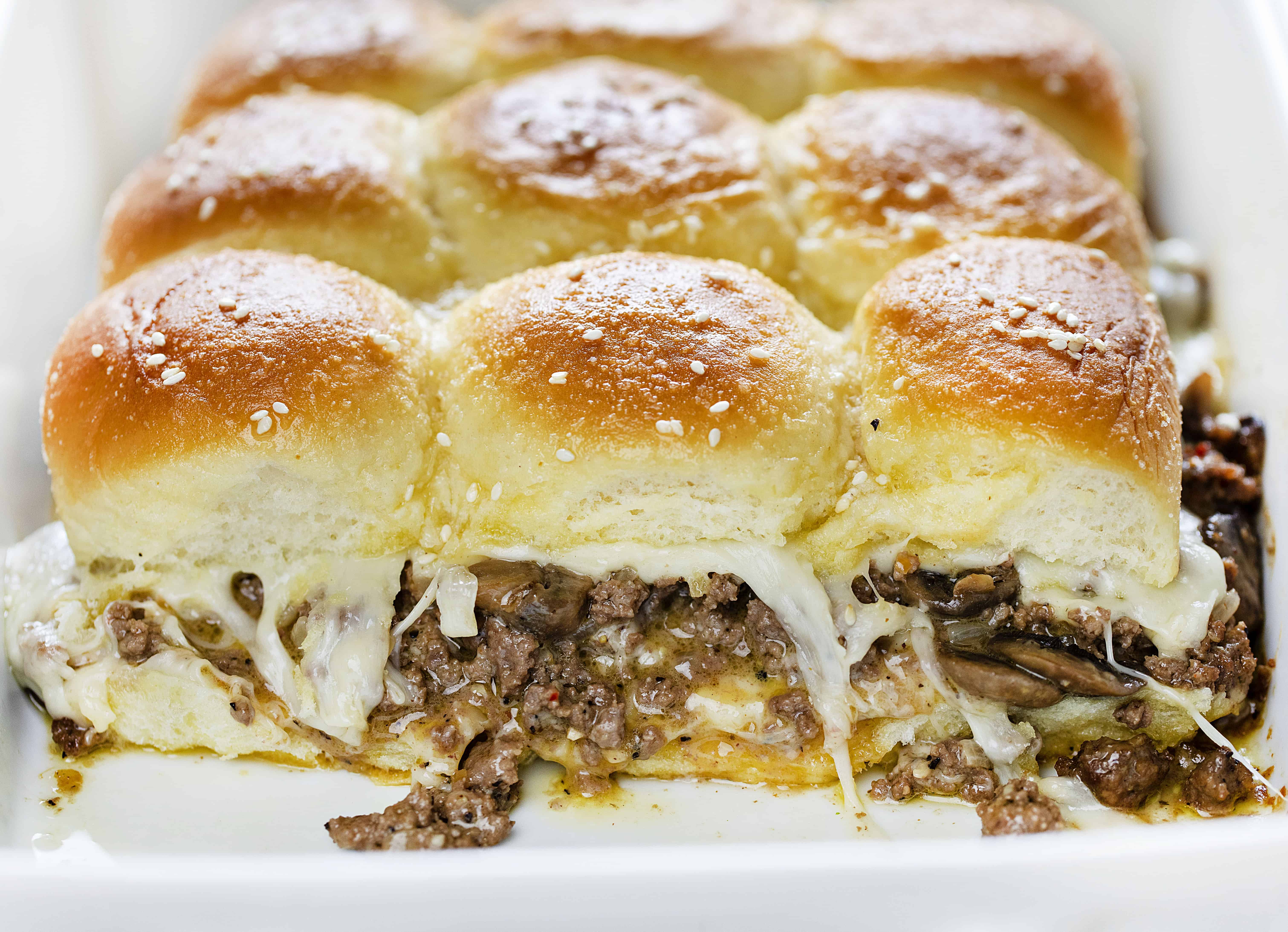 美味蘑菇瑞士滑块gydF4y2Ba