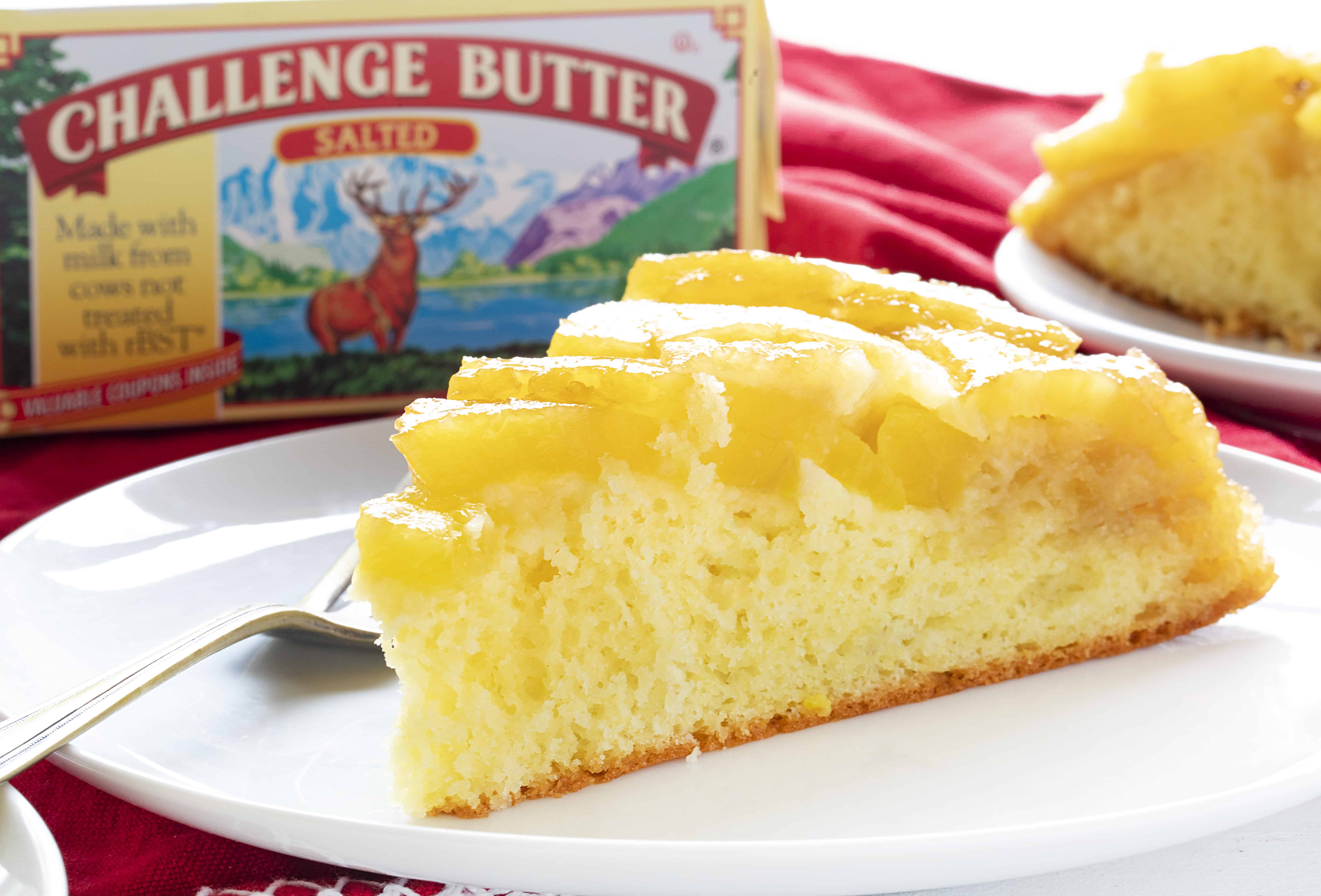 颠倒的菠萝蛋糕